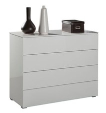 Kommode BARRY BHT 108x85x44 cm weiß Sideboard Bürokommode Anrichte