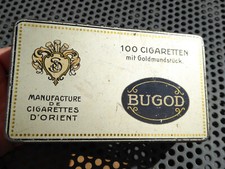 Alte Blechdose Zigarettendose