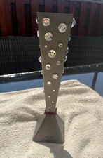 schöne Swarovski Metall Kristall Vase Calix 210527 Designer Borek Sipek 27.5cm