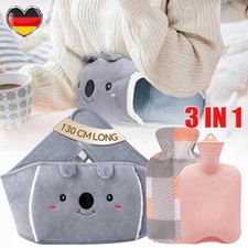 3-in-1 Wärmflaschengürtel Wärmflasche Heißwasserbeutel Taillen Bezug Wärmegürtel