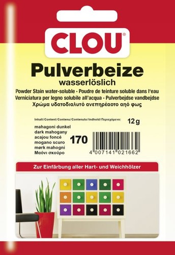 Clou pulverbeize mahagoni - clou,