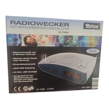 TEVION RADIOWECKER XL71202 LED Anzeige Silber
