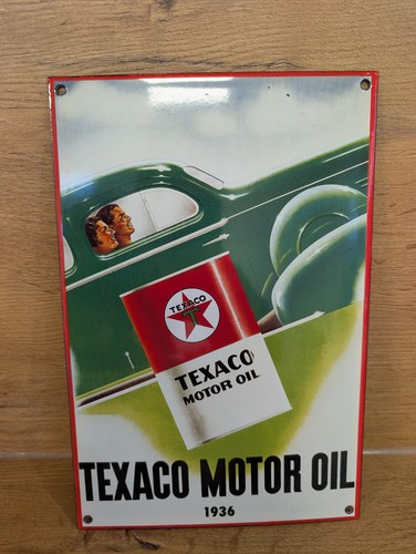 Texaco motor oil - motor, tankstelle