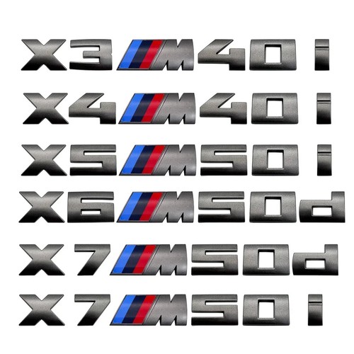 Grey emblem for bmw - for, x3m
