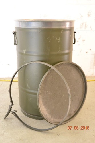 Bundeswehr stahl tonne - bundeswehr,
