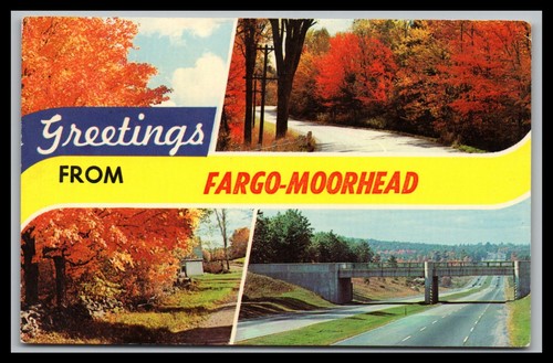 Ansichtskarte fargo moorhead - fargo-moorhead, /