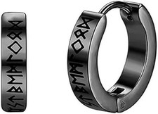 Edelstahl Herren Ohrringe mit