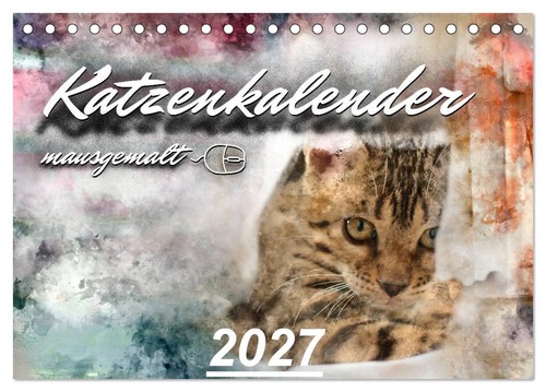 Katzenkalender mausgemalt