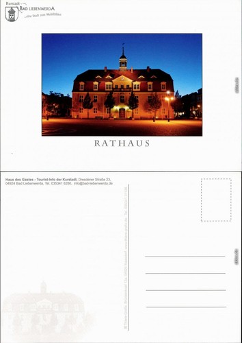 Ansichtskarte bad liebenwerda - bad,