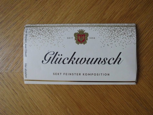 Stück sekt aufkleber sags - stück,
