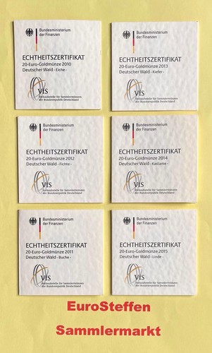 Euro gold deutschland - 20, gold,