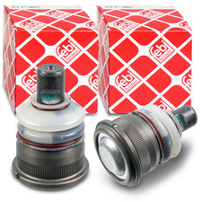 2x FEBI TRAGGELENK FÜHRUNGSGELENK VORNE MERCEDES-BENZ W201 W124 S124 R129