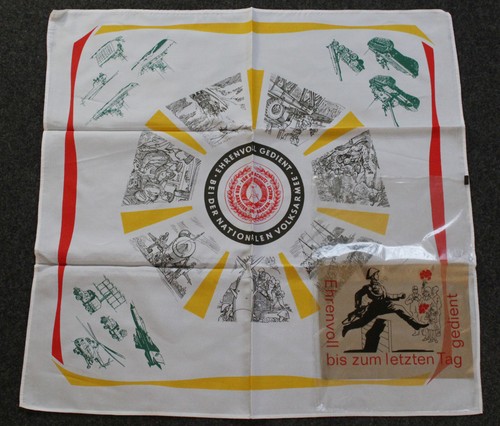 Ddr nva reservistentuch mit - ddr,