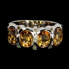 925 Sterling Silber Ring Oval