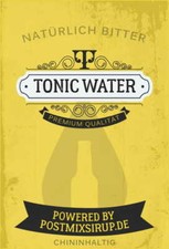 Tonic Water - Postmixsirup - Postmix - Sirup - Getränkesirup - 10lBiB (8,25€/L)