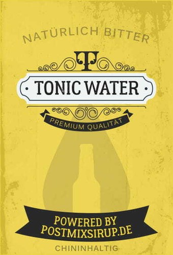 Tonic water postmixsirup - postmixsirup,