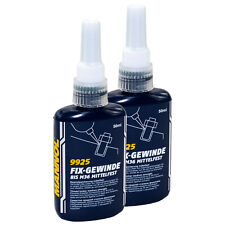 Schraubensicherung 2 x 50 ml MANNOL Gewinde mittelfest Schrauben Kleber Schraube