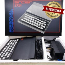 Sinclair ZX81 Issue 1 Green PCB 8113 ULA Fully Refurbished Composite Mod + Box