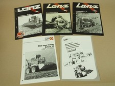 5 Prospekte IBH Lanz Zetcat 50