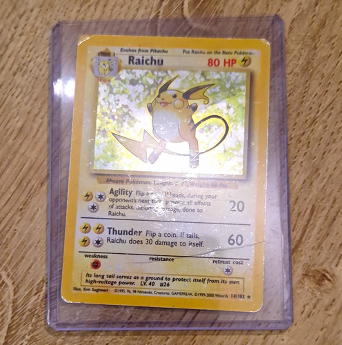 Pokémon tcg raichu 102 - tcg,