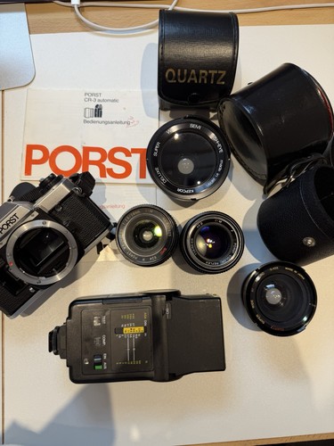 Porst analog kamera mit - kamera,