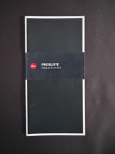 #A0739-Leitz  Leica Produktübersicht  Preisliste 2012 , 34 Seiten