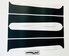 Dekorstreifen B Säule Aufkleber Sticker Zierstreifen Dekor Tür B-Säule VW Golf 2