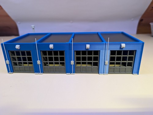 Gebäude lkw garage - 1:87,