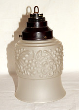 Antike Lampenglocke um 1910/20