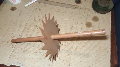 Ballenpresse zackenrad - ,