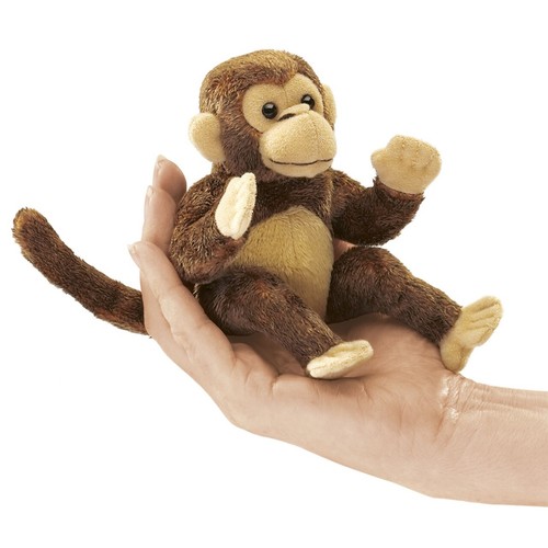 Fingerpuppe affe folkmanis - affe,