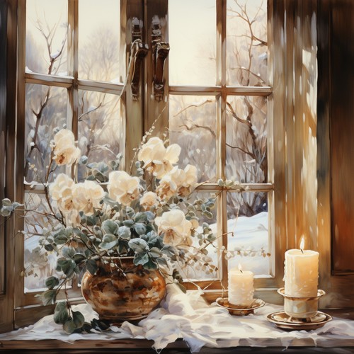 Deko bild vintage fenster - deko,