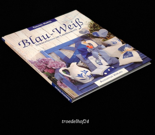 Blau weiß dekorationen - blau-, im