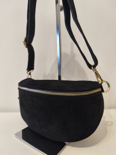 Schwarze schultertasche aus - schwarze,
