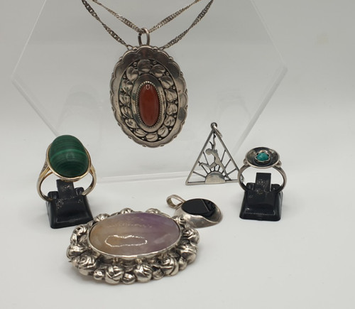 Konvolut schmuck silber 925 - konvolut,