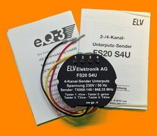 ELV Unterputz-Funksender FS20-S4U FS20S4U NEU