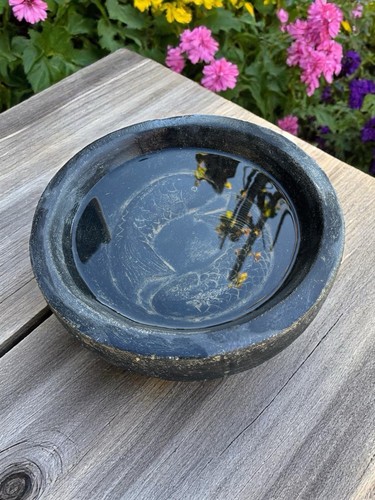 Fischmotiv wasserschale - fischmotiv,