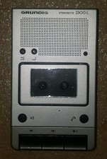 Alte GRUNDIG Stenorette  2300 L (Netzteil NICHT vorhanden)