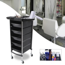 Barberpub Friseurwagen Kosmetikwagen Salonwagen Arbeitswagen Rollwagen 6 Lagen