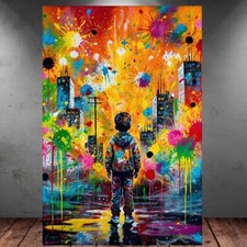 LEINWAND BILD ER XXL ABSTRAKT