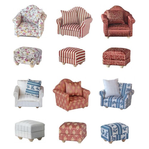 Miniatur sessel 8x6 5x7 - 8x6,5x7, cm