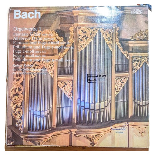Bach orgelwerke vinyl - orgelwerke, lp