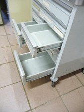 7321.      gebr. Werkzeugwagen Metall Schrank Kommode