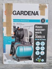GARDENA 3000/4 Hauswasserwerk Pumpe 650w 2800L Gebraucht 
