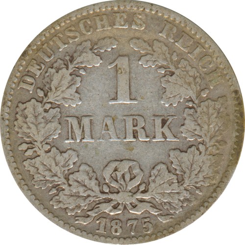 Deutsches reich mark 1875 - deutsches, c