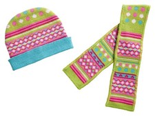 Heless 2611 - Bekleidungs-Set für Puppen im Froschi Design, 2 teilig mit Mütze u