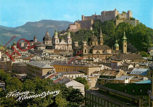 Ansichtskarte salzburg - ansichtskarte, ~
