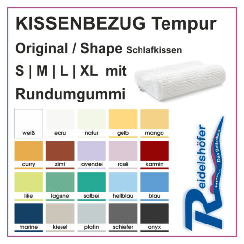 Kissenbezug für tempur - kissenbezug,