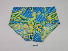 DDR Badehose Bikinihose Damen blau grün gelb Retro 70er Vintage Mode #246890