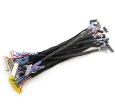 18stk/set LVDS Kabel für LCD Panel Controller Unterstützung 14''-26'' Bildschirm